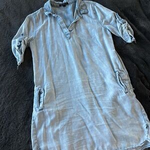Soft Denim Casual Dress